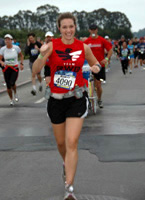 Ashley Running San Francisco Marathon